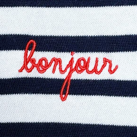 Maison Labiche Paris NWT Colombier Knit Sailor T Shirt Bojour Small - Picture 3 of 5